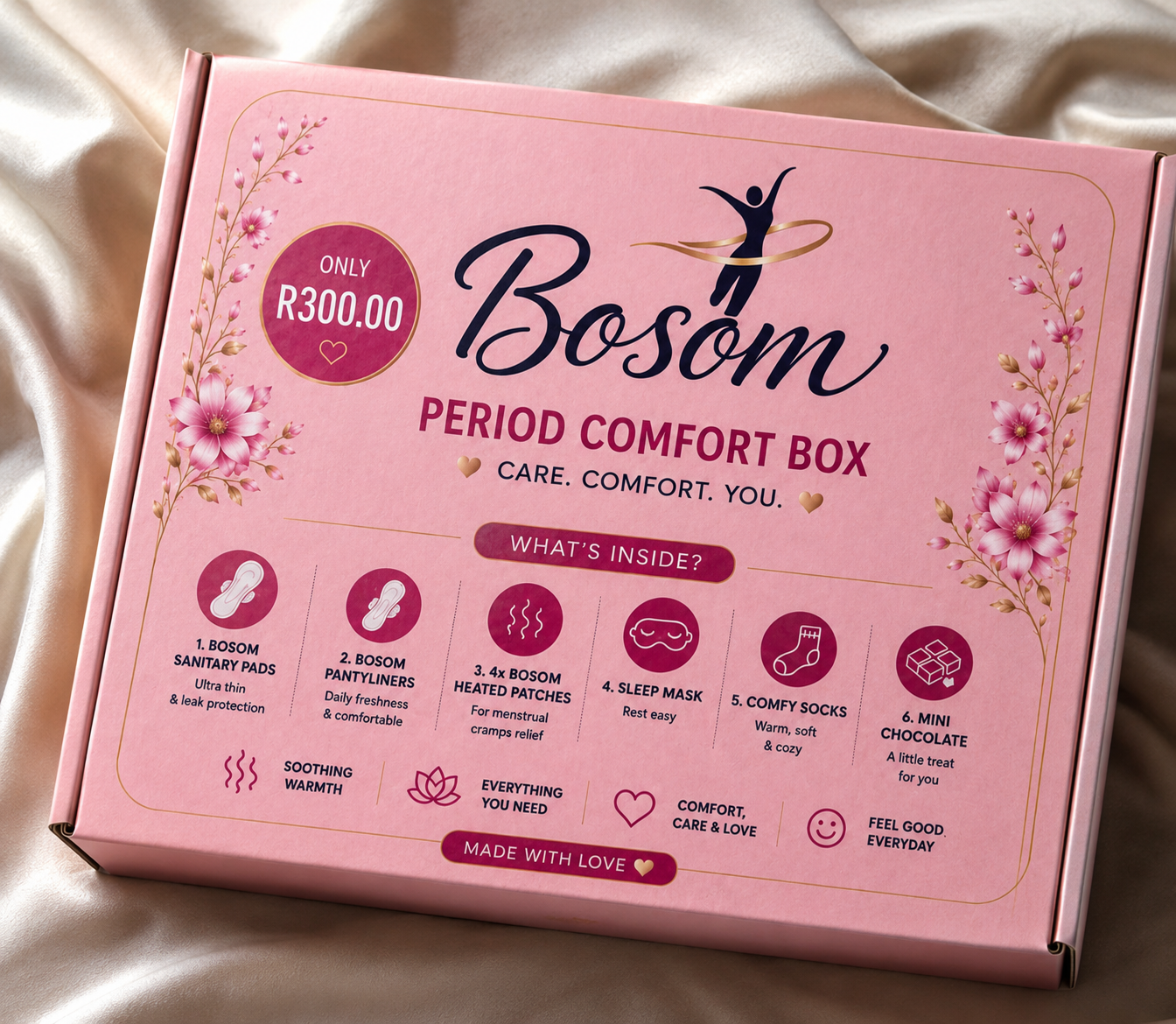 BOSOM Period Comfort Box 🩷